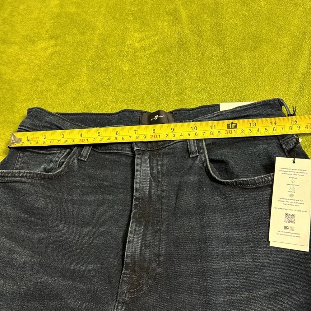 REVOLVE: 7 For All Mankind Easy Slim Jeans Sz 31 Color: Sunbeam - Picture 11 of 15